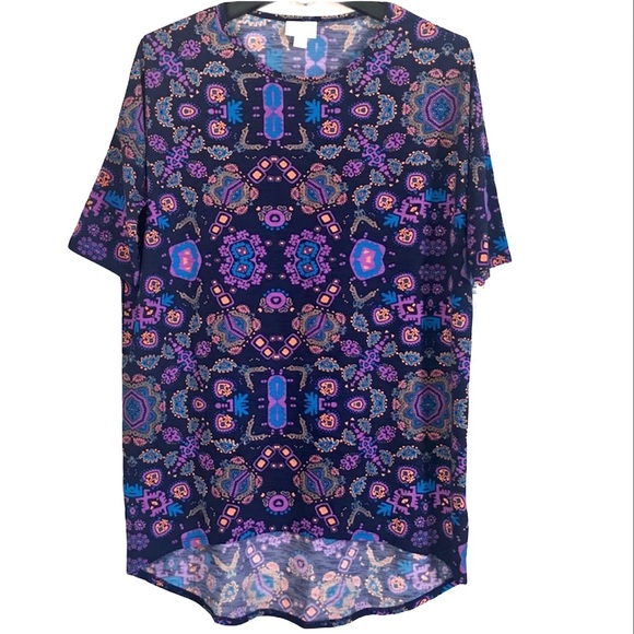 LulaRoe Irma Oversized Crewneck Tunic Top - Picture 1 of 5